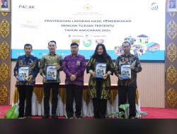 Pimpinan DPRD Sumsel Hadiri Penyerahan Laporan Hasil Pemeriksaan Dengan Tujuan Tertentu (LHP DTT) TA 2024