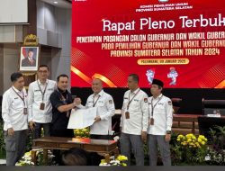 Pimpinan DPRD Sumsel Hadiri Rapat Pleno KPU Sumsel