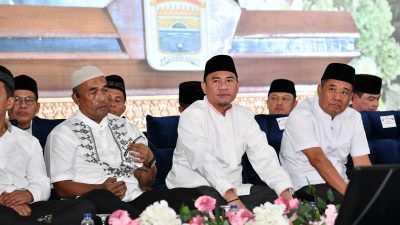 Ketua DPRD Sumsel Hadiri Safari Ramadhan 1446 H Pemko Palembang