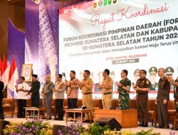 Pimpinan DPRD Sumsel Hadiri Rakor Forkopimda Provinsi Dan Kab/Kota Sumatera Selatan 2025