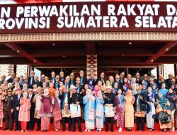 DPRD Sumsel Rapat Paripurna Hari Jadi Prov Sumsel Ke-79 Bertema “Bersama Membangun Sumsel, Mari Bersinergi Mewujudkan Sumsel Maju Terus Untuk Semua”
