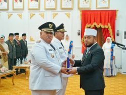 Gubernur Bengkulu Melantik Bupati dan Wakil Bupati Bengkulu Selatan Rifai Dan Yevri Sudianto