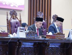 DPRD Sumsel Dengarkan Jawaban Gubernur Terhadap Pandangan Umum Fraksi-Fraksi Atas Raperda Pertanggungjawaban Pelaksanaan APBD TA 2024